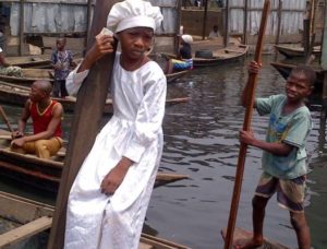 Makoko girl. How safe are girls in remote and unreached communities in Nigeria? Photo CEE-HOPE