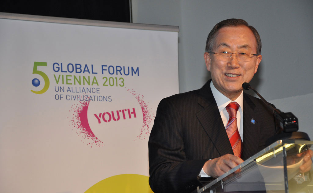 UN Secretary General Joined by World Leaders in Vienna at the 5th Global Forum of the UN Alliance of Civilizations