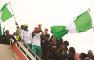 Triumphant Super Eagles arrive home to heroes welcome