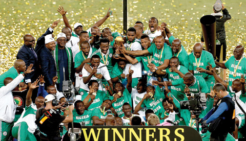 Nigeria wins African Cup of Nations