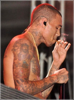 Of Chris Brown, smoking weed and getting paid $1million