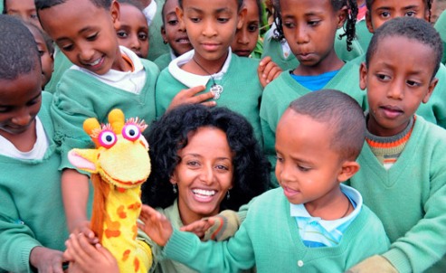 Ethiopian orphans & teens give learning a chance through ‘kid inspired’ TV