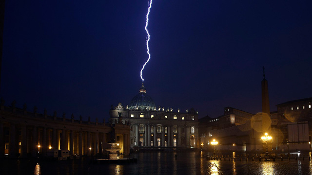 Lightening, Lottos and the Vatican – Part 1