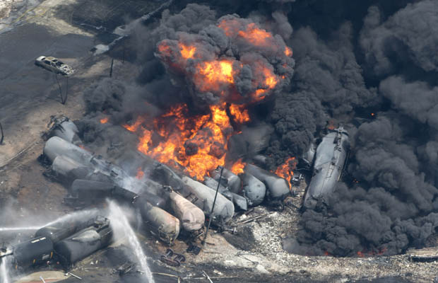 Canada confirms five dead, 40 missing in rail disaster
