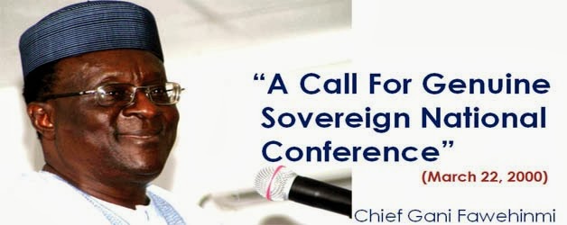 Renewed agitation for the Sovereign National Conference (SNC): Whose sovereignty? Which nation? What conference?