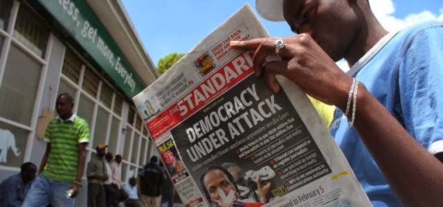 Anger over Kenyan media law