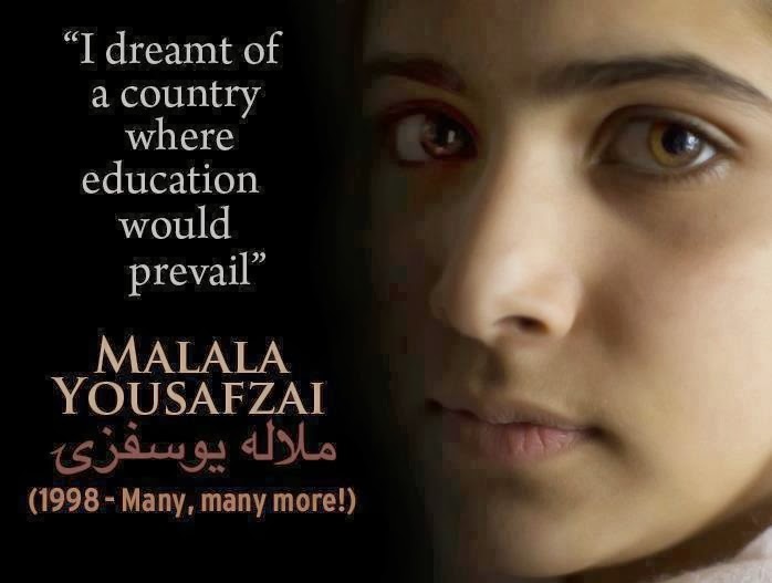Malala: Bravest girl in the world