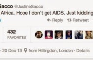 Crazy tweet about AIDS and Africa riles executives at major media company