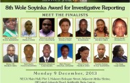 Fourteen journalists, Ogan and Odinkalu for 2013 Wole Soyinka Award for Investigative Journalism