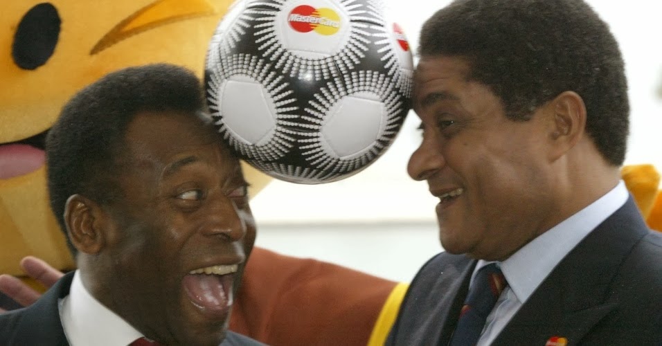 Pele pays tribute to 'brother' Eusebio