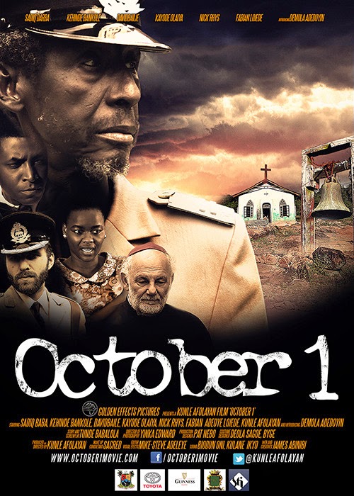 October 1, the movie, in cinemas nationwide (Nigeria) from October 1, 2014