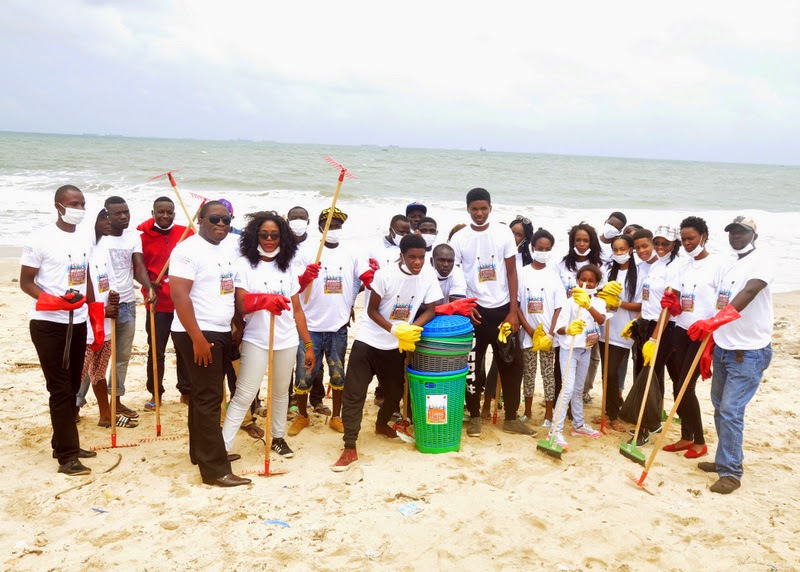 Natse and Totse “beach clean-up”