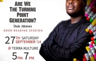 Terra Kulture hosts Chude Jideonwo for reading of ‘Are We The Turning Point Generation?’
