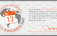 As the world celebrates ‘Kindness Day’