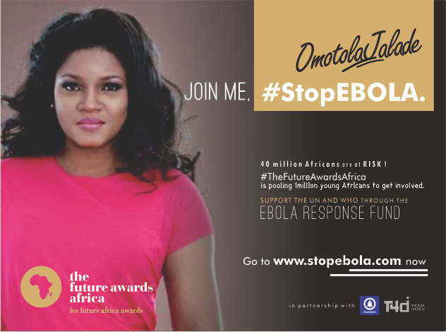 Omotola, Genevieve, Asa, lead The Future Awards Africa campaign to #StopEbola