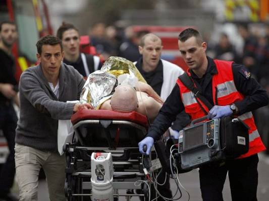 'Terror attack' at French satirical magazine leaves 12 dead