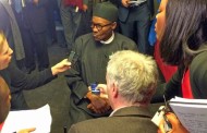 Nigeria’s opposition candidate is hanging out in London and it’s kind of weird