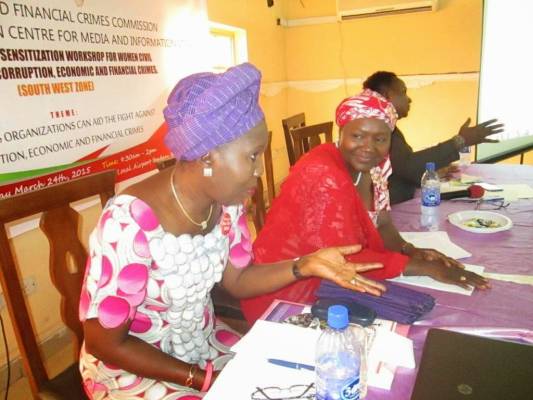 Lamorde tasks women to lead the fight against corruption