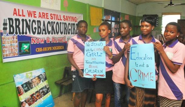 Chibok girls: Makoko children join in commemoration