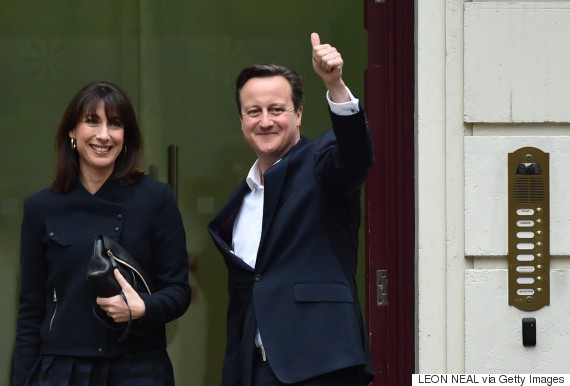 British PM, David Cameron, returning to power, Labour Party routed in Scotland