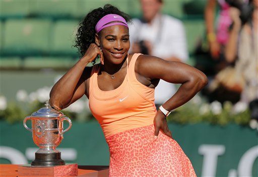 Serena Williams beats Lucie Safarova in 3 sets in French Open final for 20th Grand Slam title