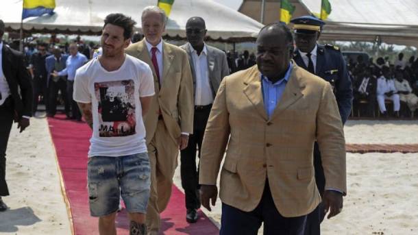 Human Rights Foundation hits out at Lionel Messi over Gabon trip