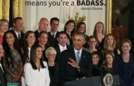 Obama: 'Playing like a girl means you're a badass'
