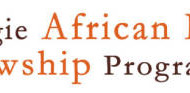 Applications are now being accepted through December 8, 2015 for the Fall 2015 competition of the Carnegie African Diaspora Fellowship Program