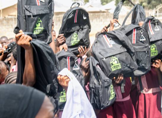 The school bag project for girls in northern Nigeria