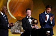 Lionel Messi wins 2015 Ballon d'Or ahead of Cristiano Ronaldo, Neymar