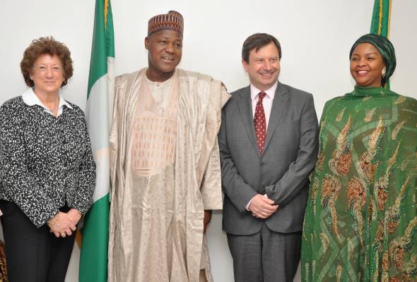 Dogara solicits Britain’s support in rebuilding North-East, says the House of Reps takes gender issues as a priority