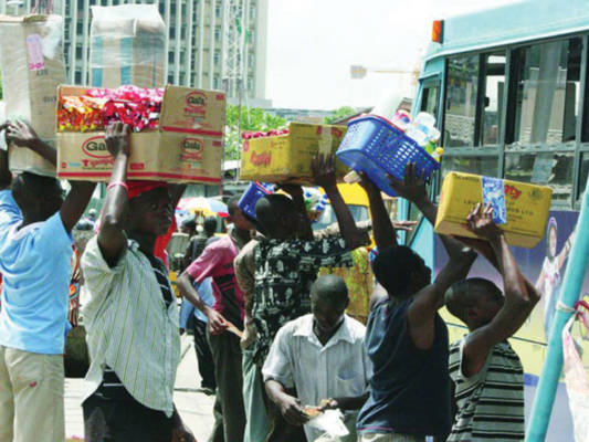 Banning street trading and leaving touts on Lagos roads