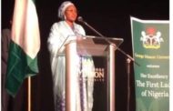 Aisha Buhari’s embarrassing grammatical infelicities at United States Institute of Peace
