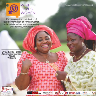 Project Pink Blue & Wikimedia UG Nigeria host Wiki Loves Women in Abuja