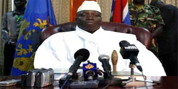 Text of Yahya Jammeh’s declaration of state of emergency in The Gambia