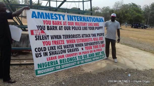 Groups decry attack on Amnesty International, say it is a huge setback for human rights in Nigeria
