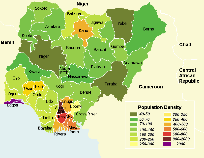 Political history of the creation of states in Nigeria