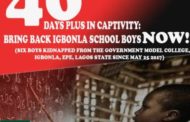 Rescue Igbonla School boys now, CEE-HOPE tells Lagos State Government