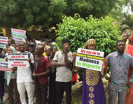 Civil society groups condemn recurring threats against Amnesty International Nigeria