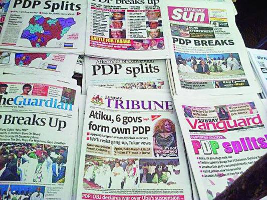 The media in Nigeria needs a bailout now!