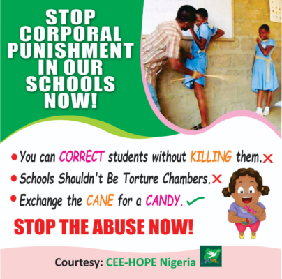 Death of Delta School Child: End Corporal Punishment in Schools – CEE-HOPE