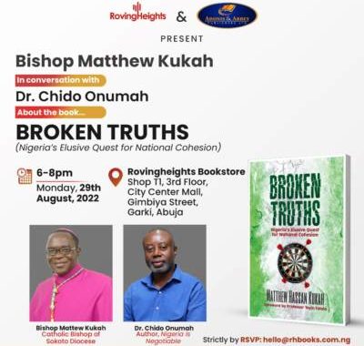 Bishop Matthew Kukah in Conversation with Dr Chido Onumah